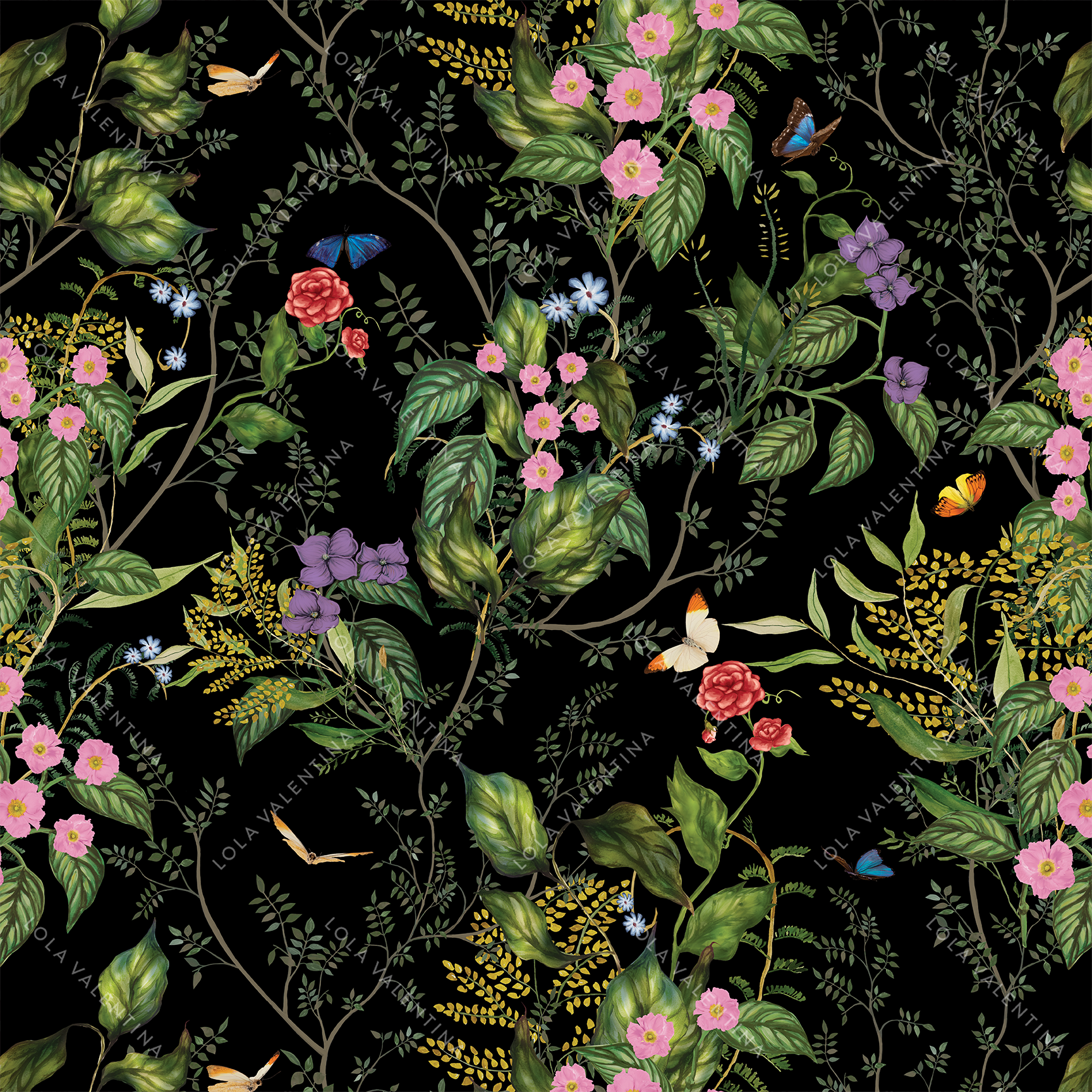 Black English Garden