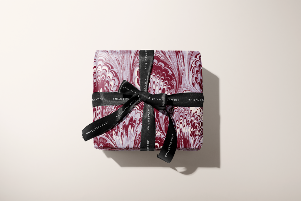 Maroon Orchid Bloom Ebru